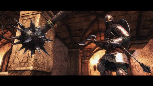 Der Multiplayer-Titel Chivalry: Medieval Warfare läuft absolut flüssig auf dem Testsystem.