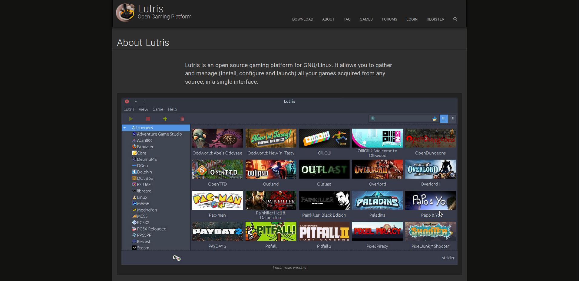 Open my game. Lutris игры. Lutris Linux. Lutris Steam. Опен гейминг.